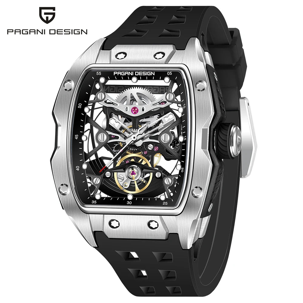 ChronoState Steel Horizon Mechanical Luxury Watch for Men