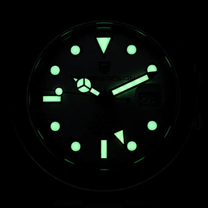 Pagani Design 2026 Nouvelle montre de plongée pour homme 42 mm saphir automatique mécanique GMT 100 m étanche PD1682