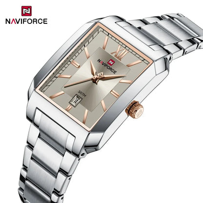 Montre NAVIFORCE NF9251 décontractée, mode, lumineuse, étanche, cadeau d'anniversaire