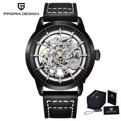 ChronoState Titan Hollow Skeleton Luxury Sports Watch for Men
