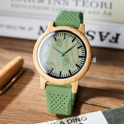 Montre en bois BOBO BIRD pour hommes et femmes Montres en bois unisexes légères fabriquées à la main Offre à durée limitée personnalisée