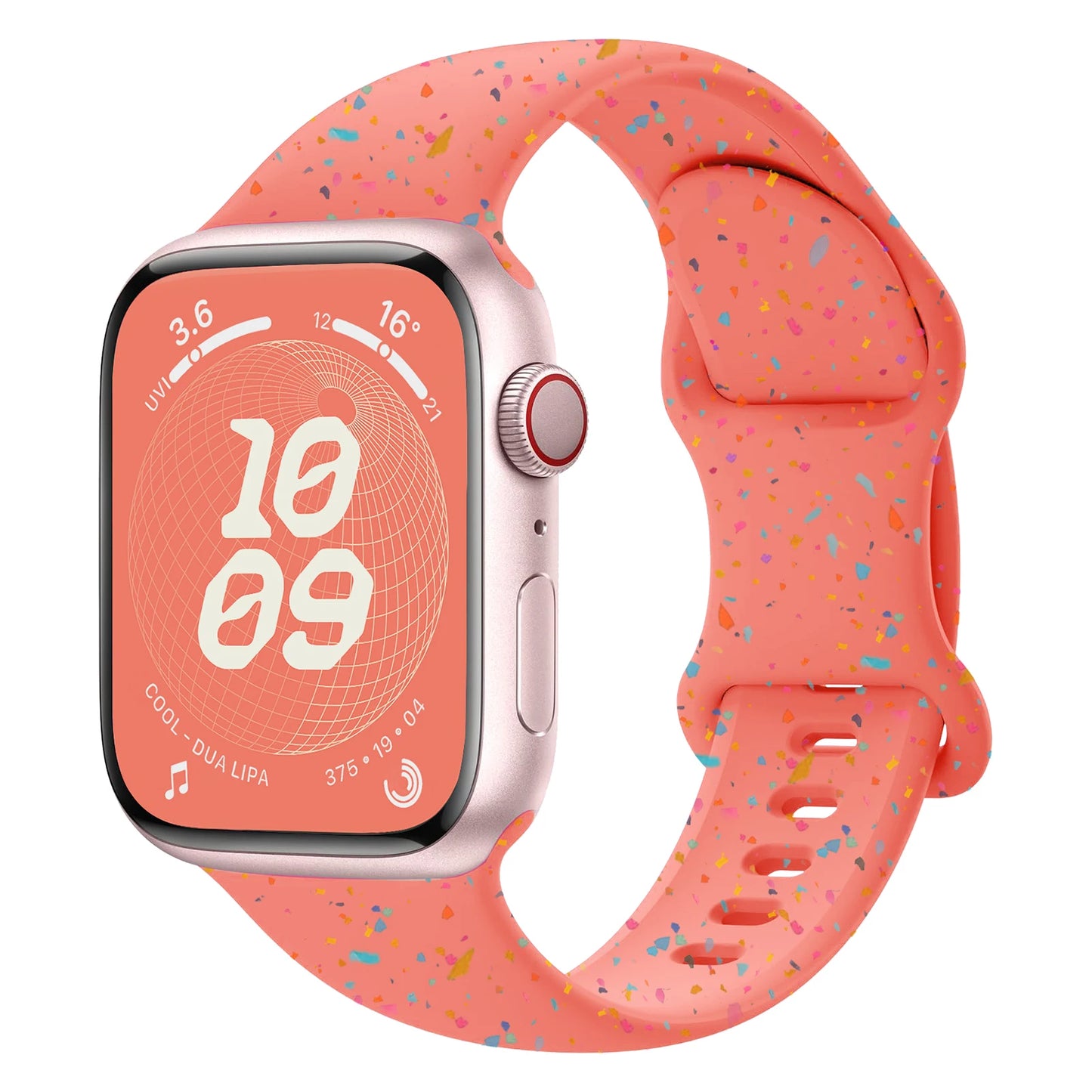 Sport Silicone Loop for Apple watch band 40mm 45mm 44mm 41mm 38mm 49mm Soft bracelet iwatch Series 9 8 7 6 5 3 SE Ultra 2 strap