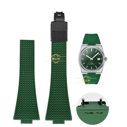 CTS Fluororubber Strap for Tissot PRX Series 35mm 40mm