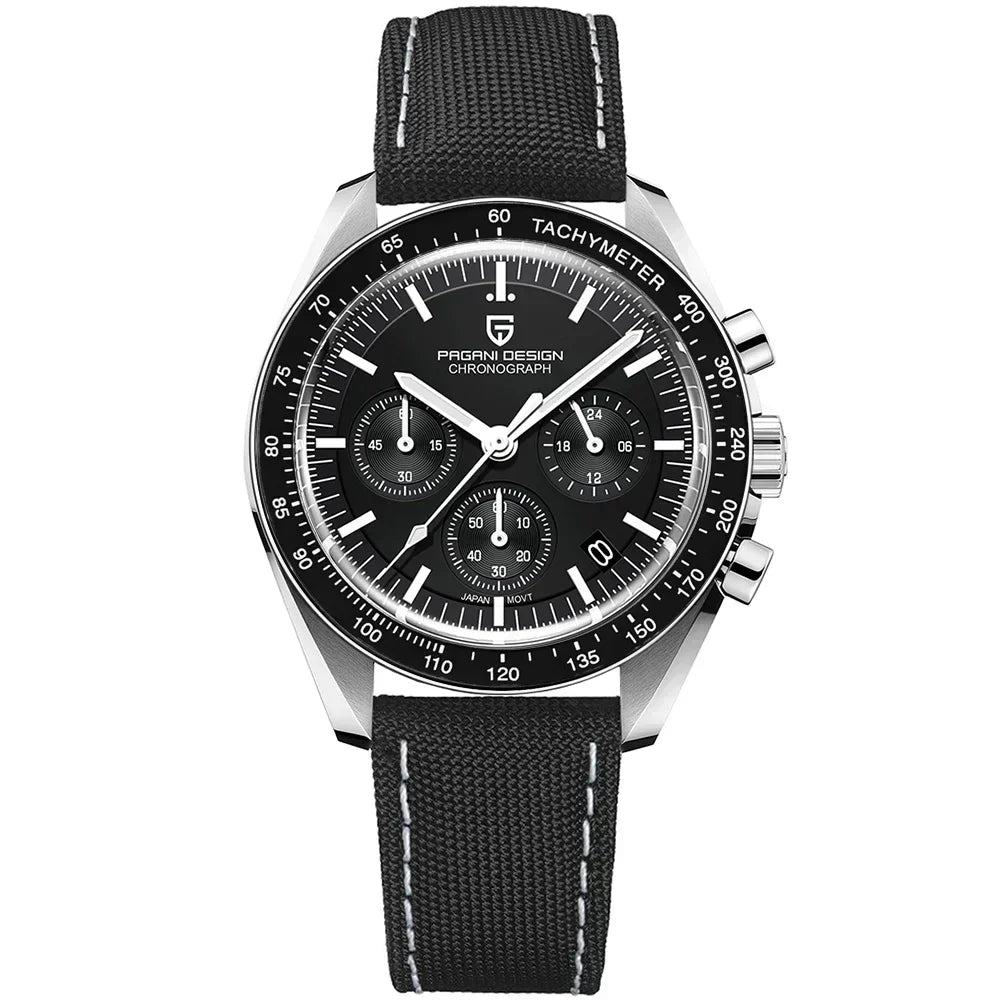 PAGANI DESIGN 2026 Nouvelles Montres Homme Montre de Luxe à Quartz Pour Homme Chronographe Rapide à Date Automatique Bracelet Saphir AR