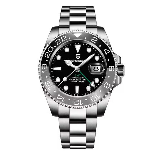 ChronoState Meridian GMT Automatic Luxury Watch for Men