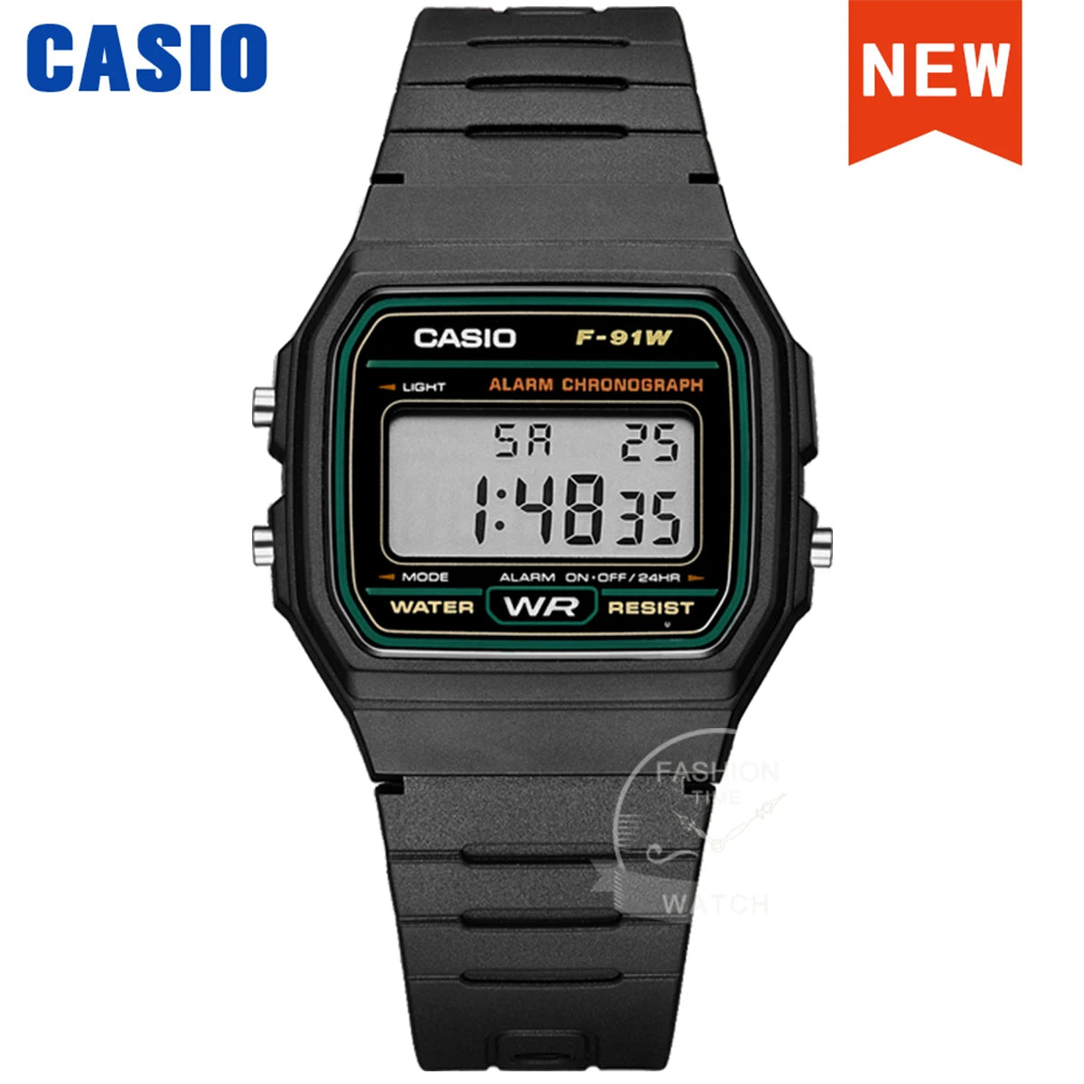 Montre Casio homme, ensemble de luxe, militaire, LED, montre numérique, sport, étanche, montres neutres