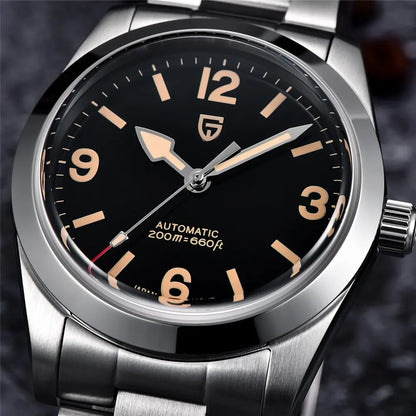 PAGANI DESIGN 2026 New 36MM Men Automatic Mechanical Watches NH35 Sapphire Stainless Steel AR Coating 20Bar Clock Watch for Men