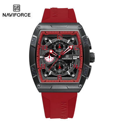 NAVIFORCE NF8052 Multi-Function Calendar Large Dial Watch