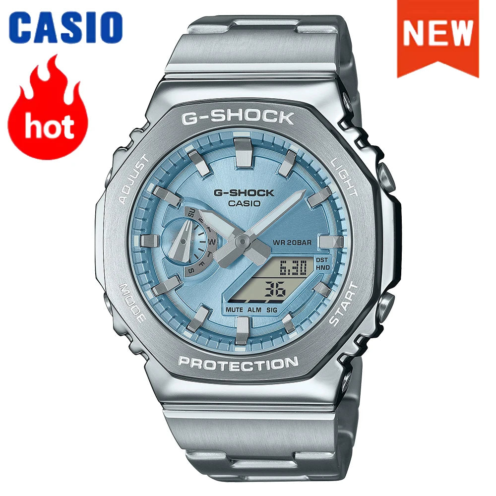 Montre unisexe multifonctionnelle classique 2026 vIp NeW Casio série GM-2110 G-SHOCK GM-B2100 à quartz, résistante aux chocs, pour hommes et femmes