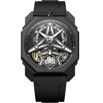 ChronoState Velocity Skeleton Luxury Sport Quartz Watch for Men