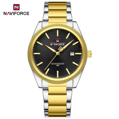 NAVIFORCE NF9276S Zinc Alloy Case Stainless Steel Band Watch