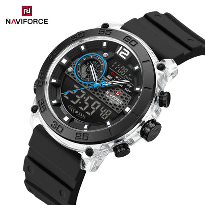 NAVIFORCE NF6104 Dual Display Multifunction Watch