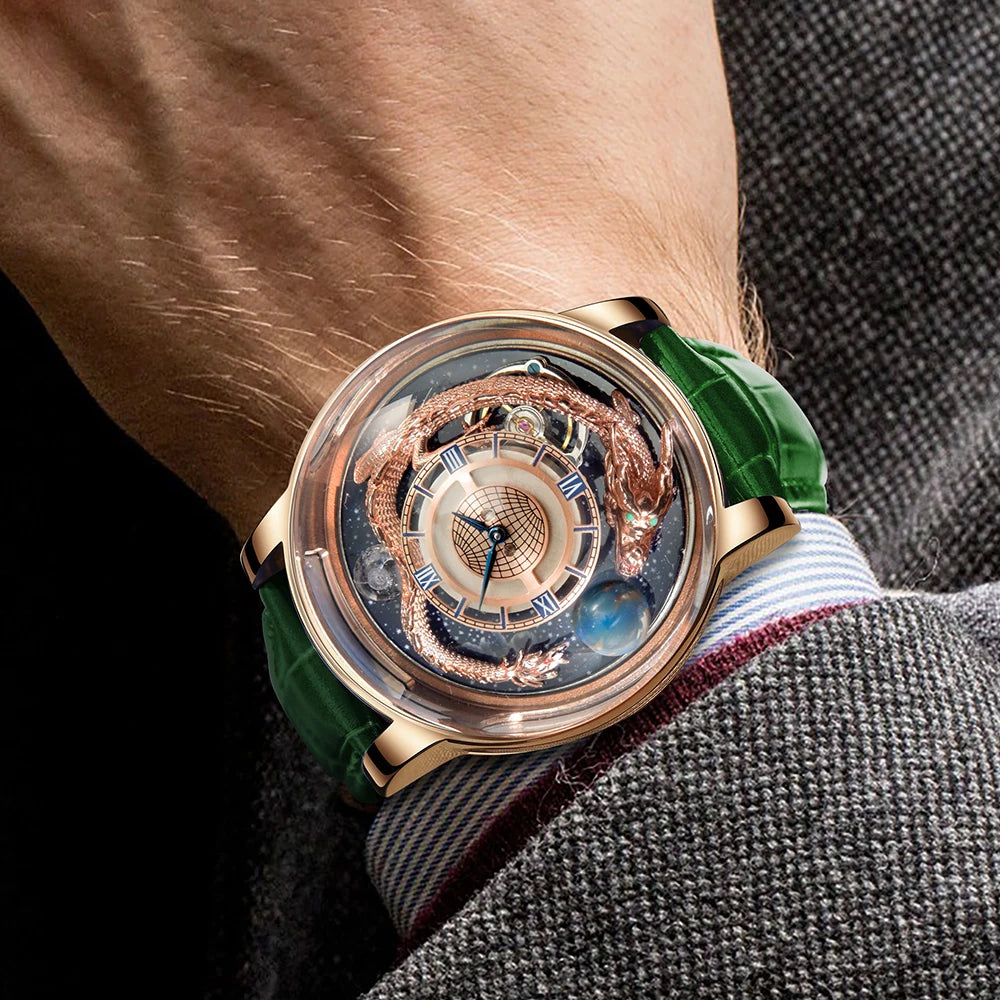 ChronoState Executive Tourbillon Automatic Luxury Business Watch for Men