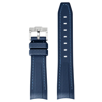 Bracelet de plongée 20mm pour Omega X Swatch Joint MoonSwatch Hommes Femmes Embout incurvé Arc Bracelet en caoutchouc TPU pour Outils de bracelet de montre Rolex