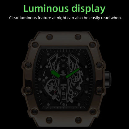 Nouvelle montre pour homme, montre de sport à quartz de luxe pour hommes, étanche, lumineuse, cadeau d'anniversaire pour hommes, reloj hombre