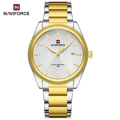 NAVIFORCE NF9276S Zinc Alloy Case Stainless Steel Band Watch