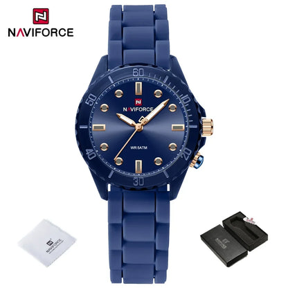 NAVIFORCE NF7115 Montre élégante, étanche, légère et stylée, montre décontractée