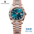 2026 New PAGANI DESIGN Men's Watches Mechanical Top brand Luxury Automatic Watch For Men AR Sapphire glass Calendar Wrist watch