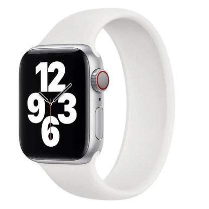 Solo Loop silicone for apple Watch Bands 40mm 44mm 45 41 49mm 42mm 46mm 38 bracelet iwatch series 11 10 9 8 7 6 se3 ultra2 strap