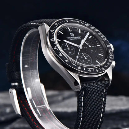 PAGANI DESIGN 2026 Nouvelles Montres Homme Montre de Luxe à Quartz Pour Homme Chronographe Rapide à Date Automatique Bracelet Saphir AR