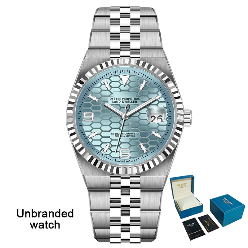 PINDU NH35A Automatic Mechanical Sapphire Watch 100M