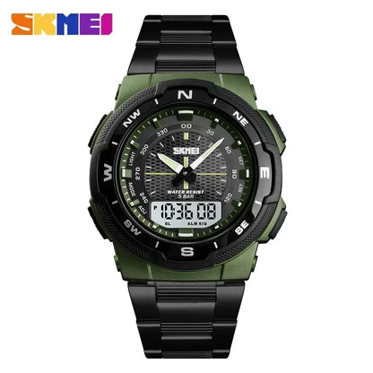 SKMEI 1370 Full Steel Business Watch Relogio Masculino