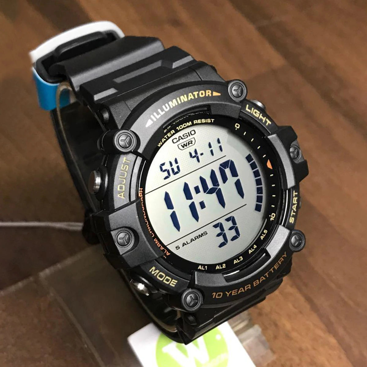 Casio AE-1500WHX digital watch with large display and multifunction features