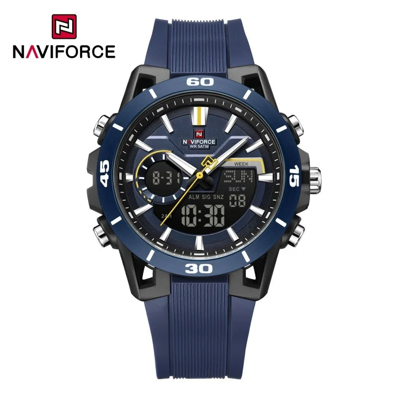 NAVIFORCE 2026 NF7135 Analog LCD Chronograph Watch