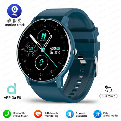 Montre connectée ultra-fine 2026 pour homme avec plus de 100 modes sportifs, surveillance de la fréquence cardiaque, assistant vocal IA, appels Bluetooth