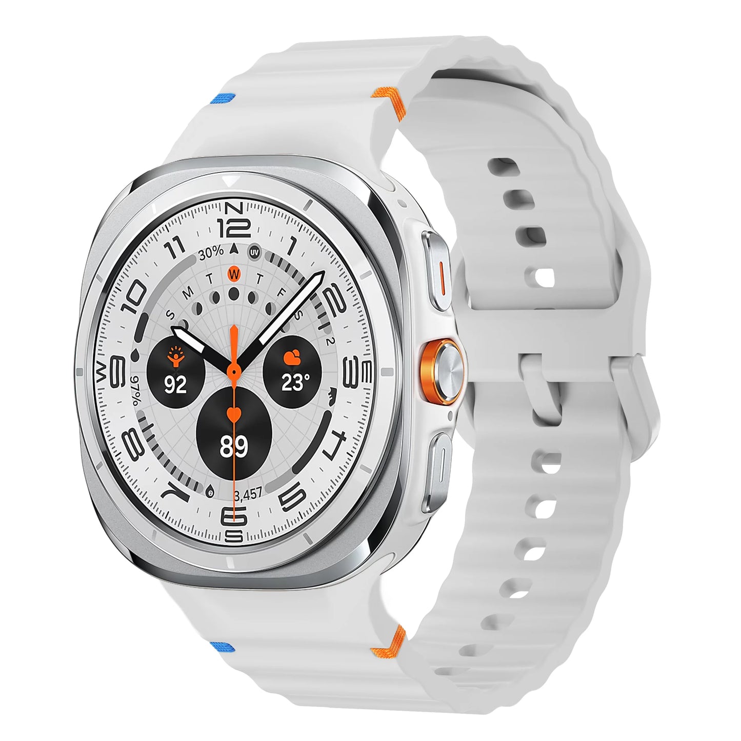 Band for Samsung Galaxy Watch 8 ultra 6/6 Classic/5 pro/4 44mm 40mm 43mm 46mm Silicone Bracelet correa Galaxy Watch 7 strap 47mm