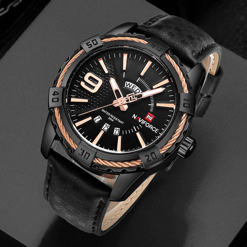 NAVIFORCE NF9117L Leisure Army Military Design Watch