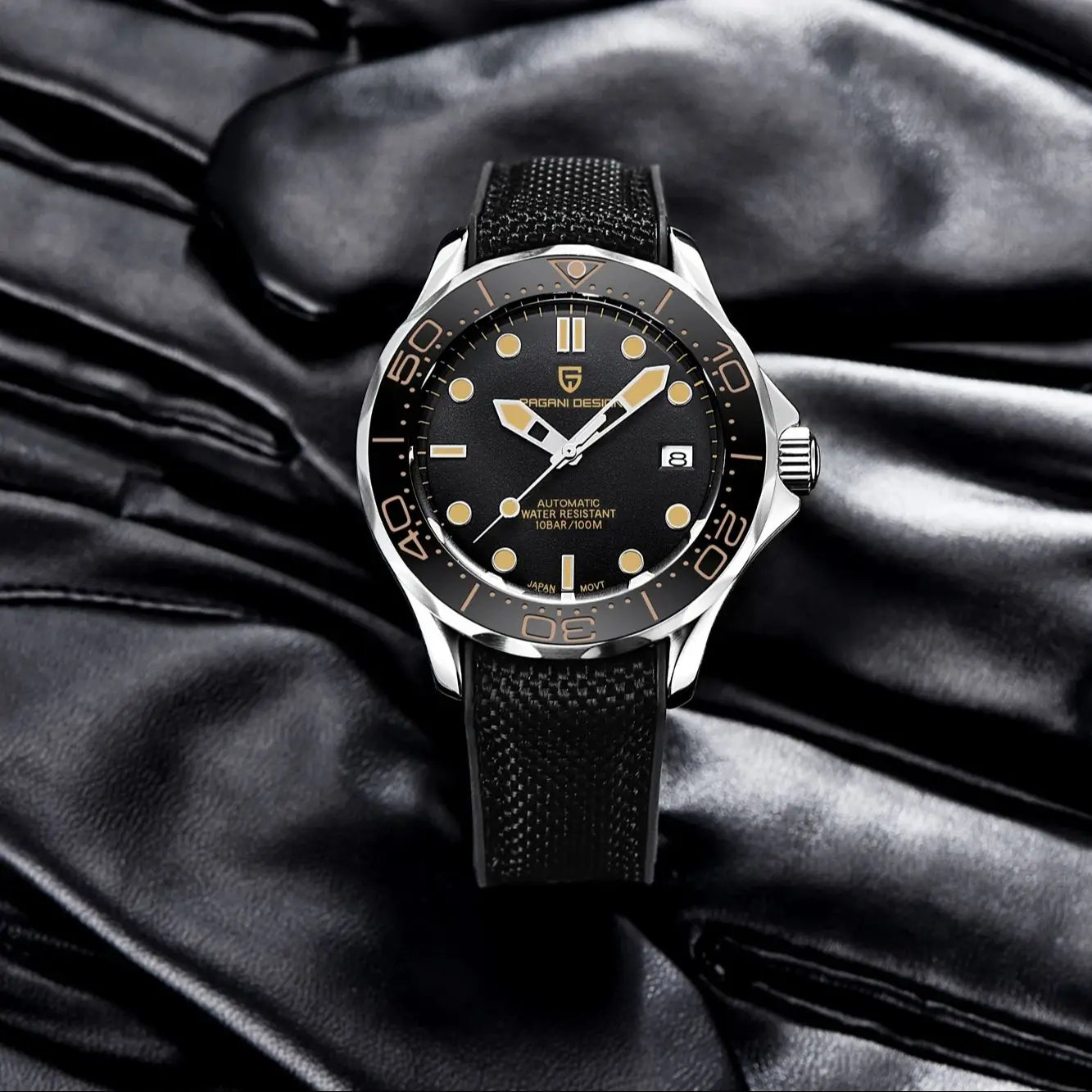 Montres PAGANI DESIGN pour hommes 2026 Nouvelle montre automatique de luxe rétro 007 pour hommes Montre-bracelet mécanique Homme en acier inoxydable Étanche
