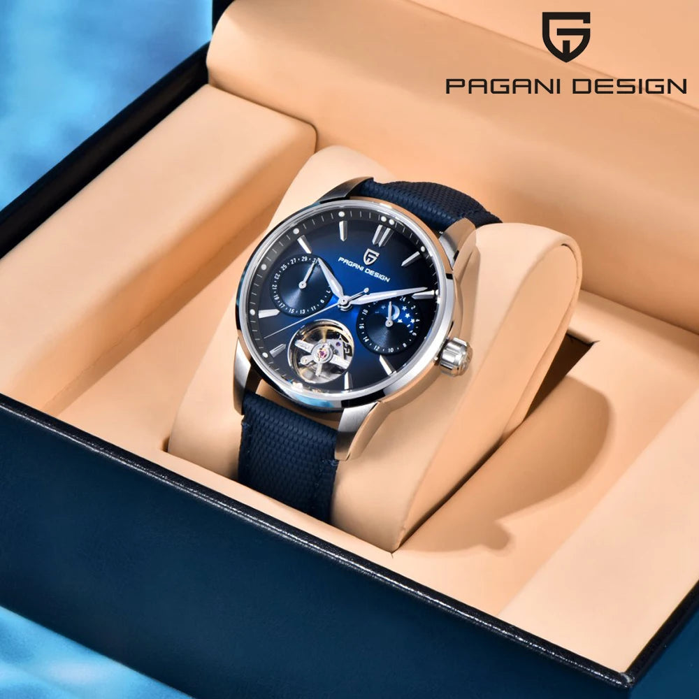 PAGANI DESIGN PD-YS021 Automatic Mechanical Tourbillon Watch