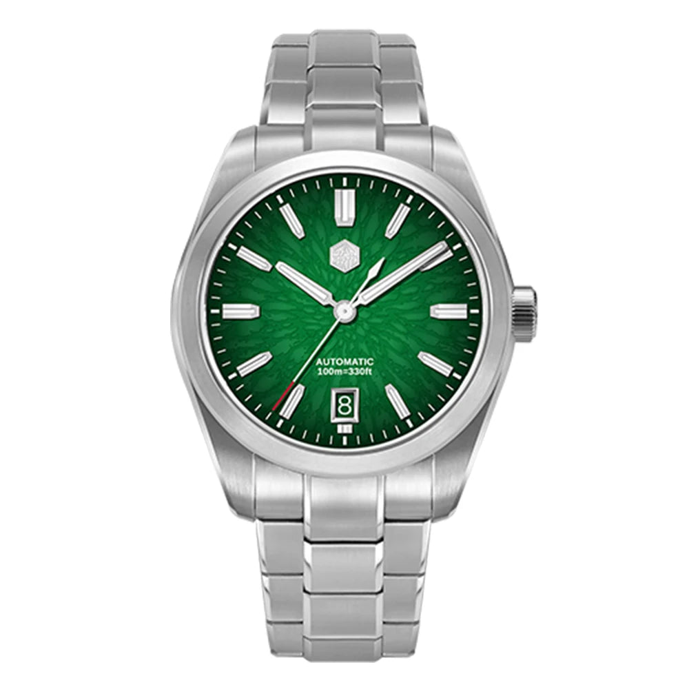 Montre automatique San Martin Men SN0144-GS Cadran JianZhan Montre-bracelet mécanique