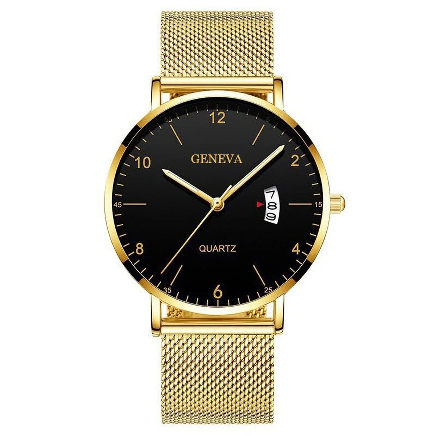 ChronoState Ultra Thin Mesh – Luxury Quartz Business Watch | Waterproof Steel Men’s Watch
