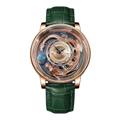 ChronoState Stellar Diamond Astronomical Luxury Quartz Watch for Men