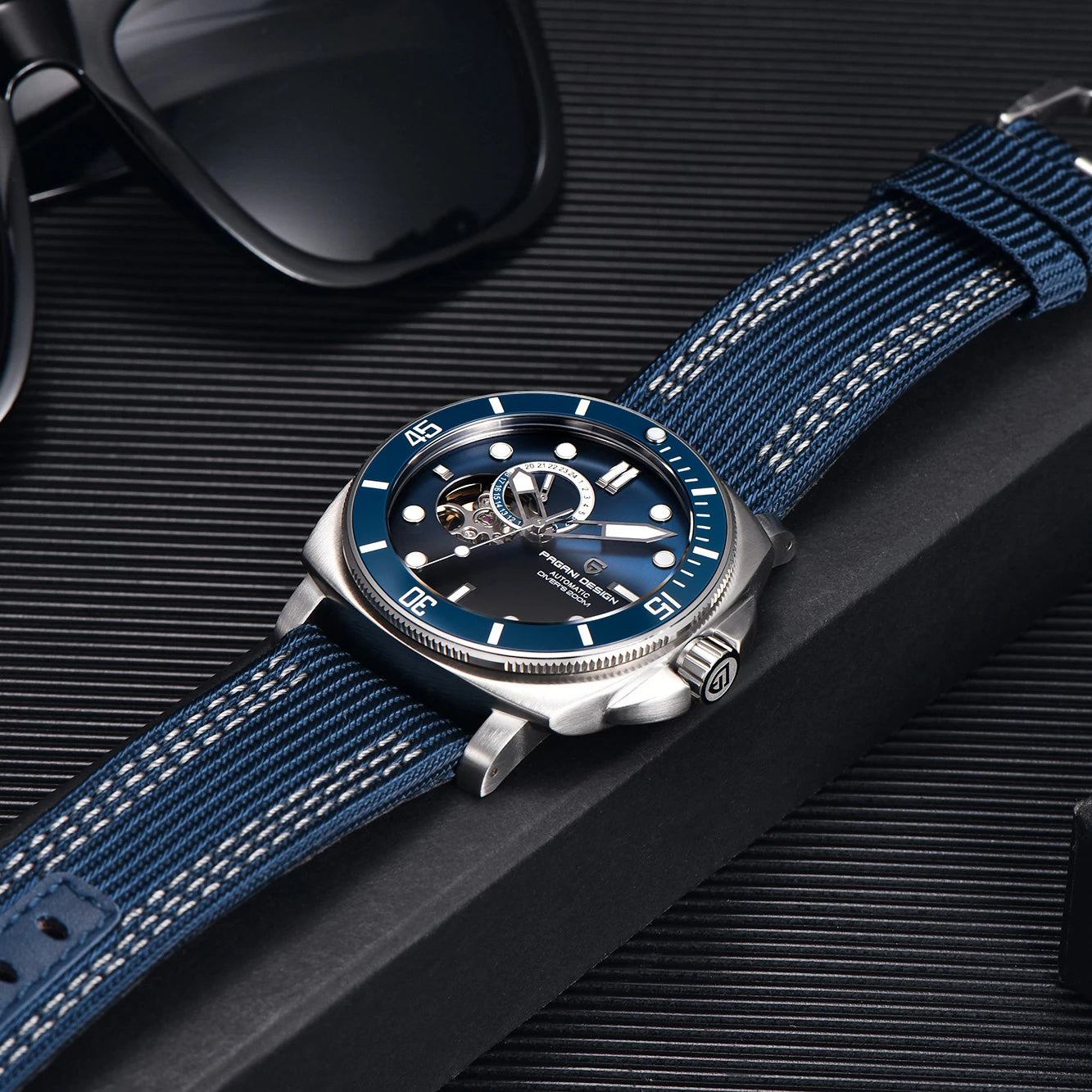 ChronoState Abyss Tourbillon NH39 Skeleton Diver Watch for Men