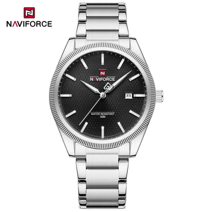 NAVIFORCE NF9276S Zinc Alloy Case Stainless Steel Band Watch
