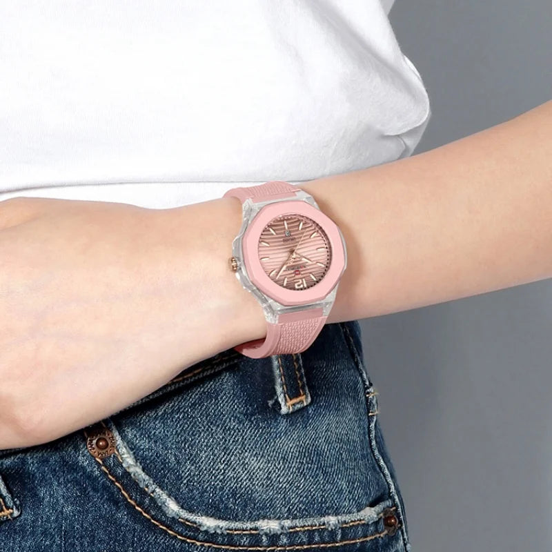 Montre NAVIFORCE NF6109 Quartz Étanche Silicone Luxe