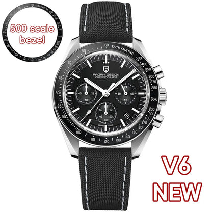 PAGANI DESIGN 2026 Nouvel Hommage à la CK2998 Moon Watch Montre Homme Luxe Quartz Pour Homme Saphir AR Sport Chronographe Homme