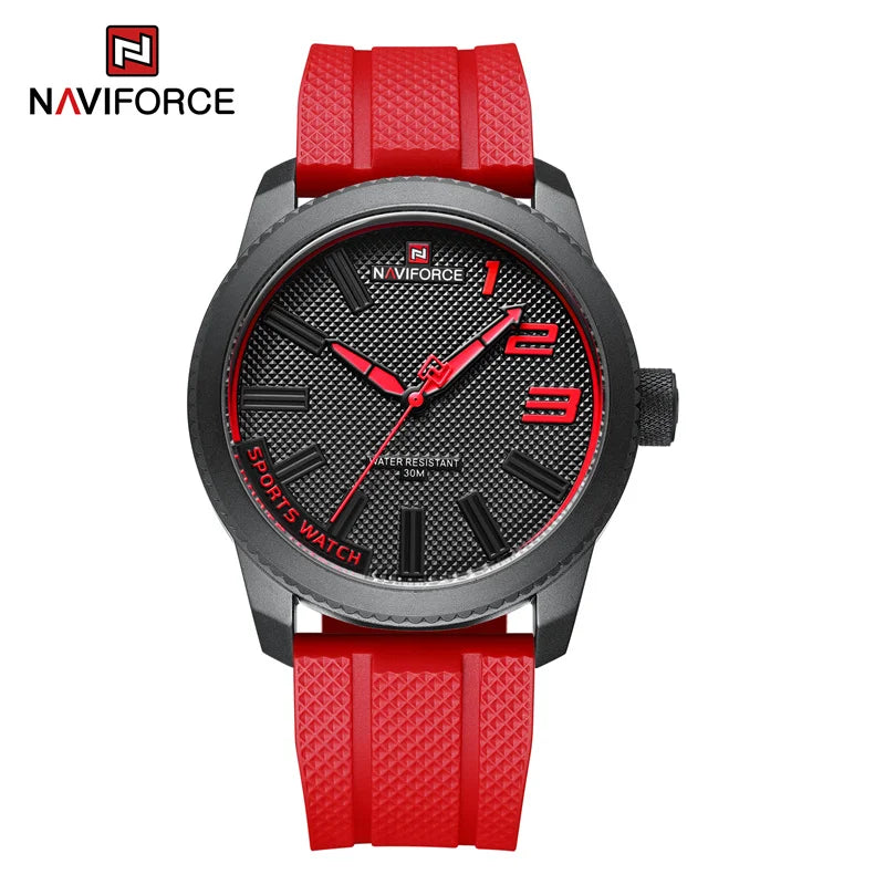 NAVIFORCE NF9202T Military Silicone Strap Watch