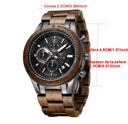 Montre Chronographe à Quartz Bobo Bird