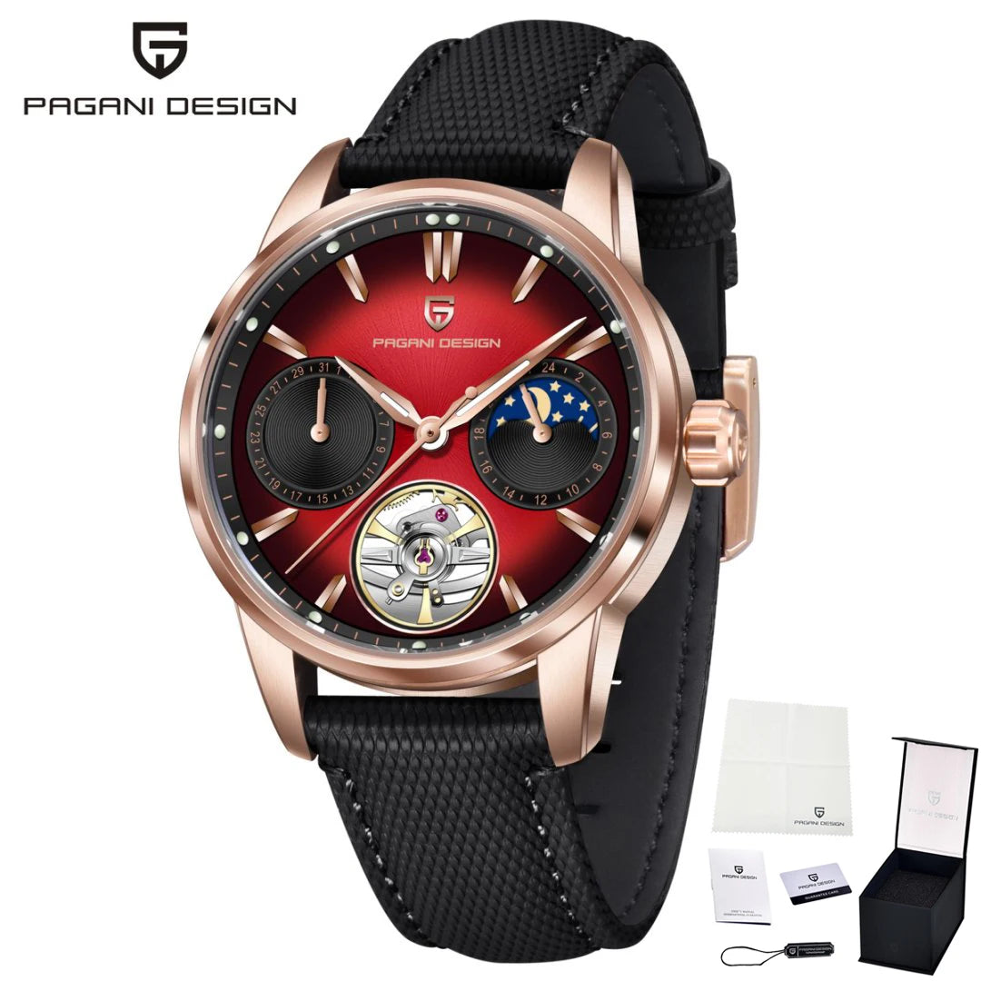 PAGANI DESIGN PD-YS021 Automatic Mechanical Tourbillon Watch