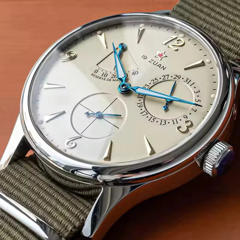Montres Nouvel An 2026 Seagull 1963 Montre-bracelet mécanique étanche 5 bars 40mm Montre d'aviateur pour hommes Mouvement ST1780 Horloge automatique pour hommes
