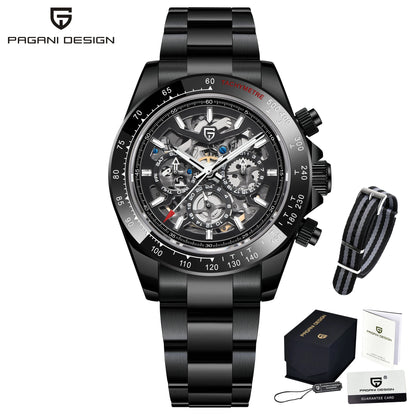 PAGANI DESIGN 2026 Nouvelle Montre Mécanique Automatique pour Homme en Acier Inoxydable Étanche 100m Montre de Luxe Décontractée pour Homme Reloj Hombre