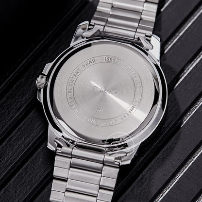 Montre Casio pour homme, bracelet en acier inoxydable, styles professionnels, relogio masculino MTP-VD01D