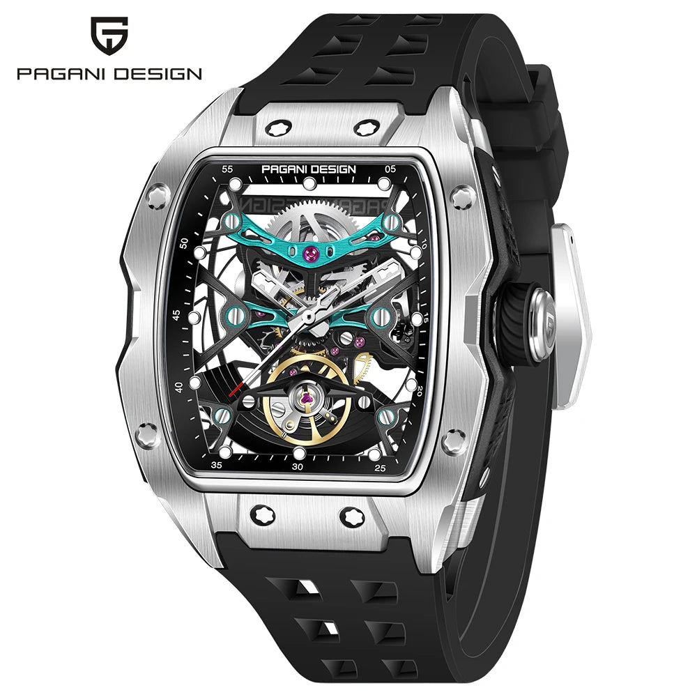 ChronoState Steel Horizon Mechanical Luxury Watch for Men