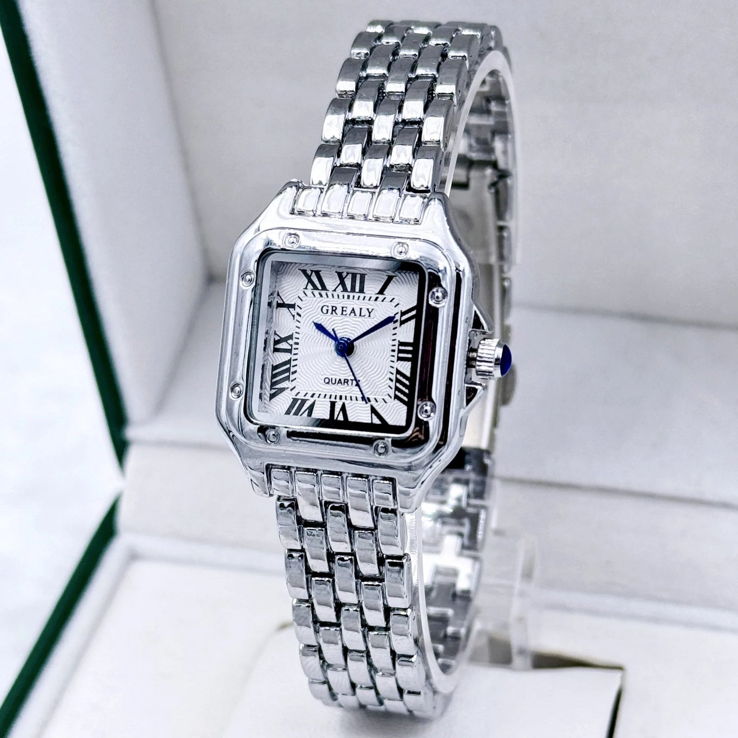 Nouvelles montres pour femmes, marque de luxe légère, affaires, or, acier inoxydable, mode féminine, montres à quartz, bracelet de montre pour femmes