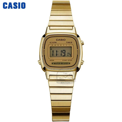 Casio montre or femmes montres ensemble marque luxe étanche Quartz montre femmes numérique Sport dames montre relogio feminino 68