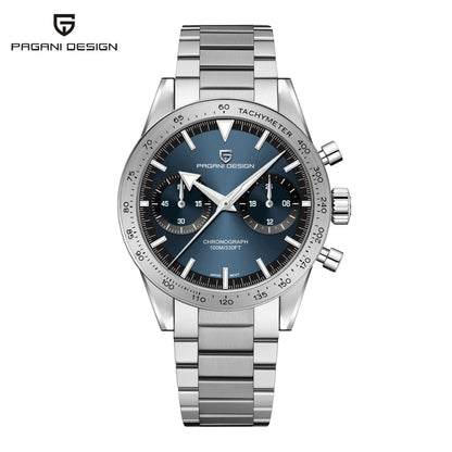 2026 Nouvelle montre homme rétro PAGANI DESIGN Montre à quartz phase de lune pour homme Chronographe sport de vitesse saphir AR VK64 Horloge Reloj Hombre